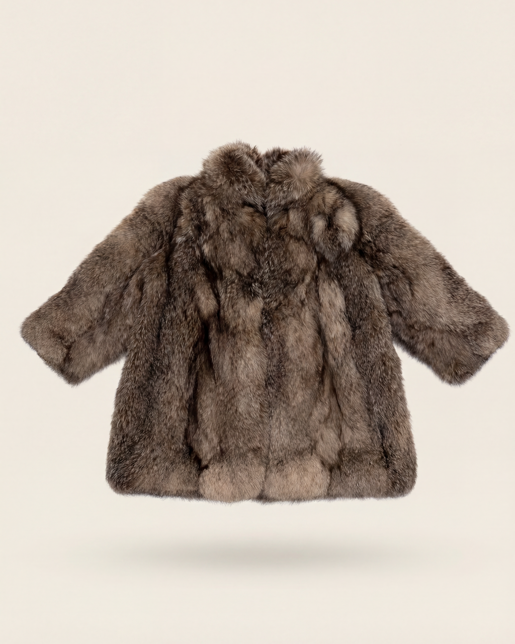 Vintage Brown Fur Coat