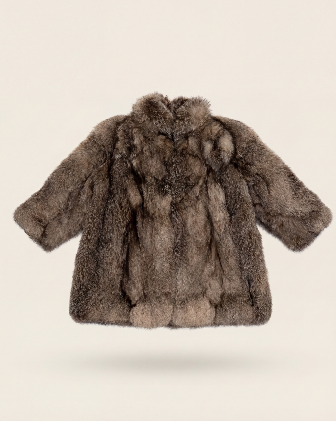 Vintage Brown Fur Coat
